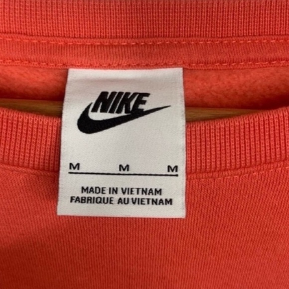 Nike‎ Crewneck Fleece Lined Pullover Sweatshirt Size Medium DD5776-814 - Picture 5 of 7